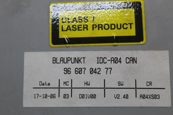 CD-changer, автомобільний 9660704277