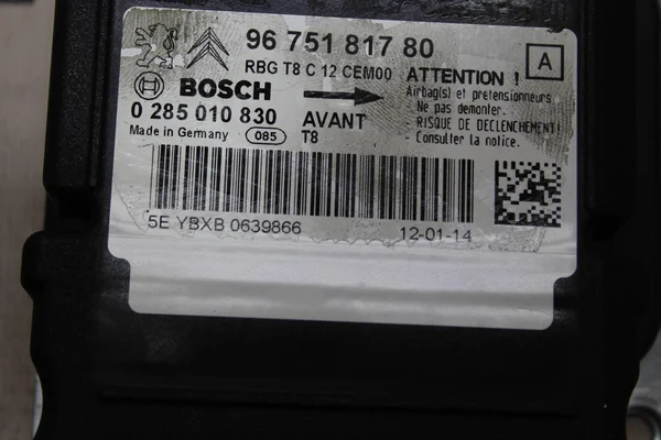 Блок управління AIRBAG 9675181780