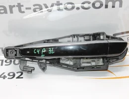 Ручка задньої лівої дверки зовнішня хромована 1611145580