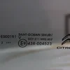 Скло задньої дверки праве 9676910180