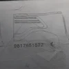 Обшивка (карта) багажника ліва 9822639677