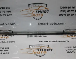 Ущільнювач (молдинг) скла задньої лівої дверки зовнішній хромований 9677094780