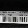 Підлога багажника 98010545zd